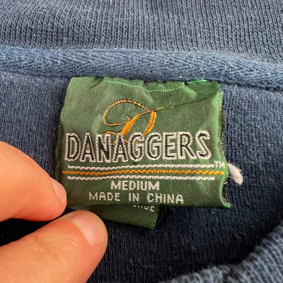 Danaggers Syracuse University Vintage Sweatshirt Oversized Medium SU - Picture 3 of 6